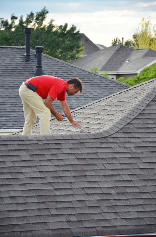 Roof Inspection During Fall